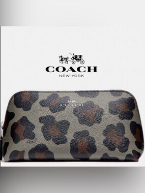 Coach Ocelot Makeup Bag